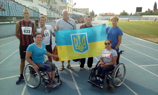 На чемпіонаті України з легкої атлетики серед спортсменів-інвалідів Херсонщина здобула 26 нагород